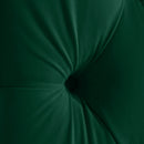 Fritz Green Velvet Twin Bed