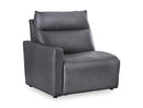 ModZ Power Reclining Sectional Loveseat with Audio Console