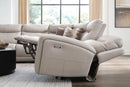 Gravier Power Reclining Sectional with Storage Console
