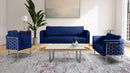 Casa Navy Velvet Chair
