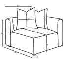 Jennifer Upholstered Corner Chair