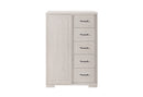 Clara Beige Sliding Door Chest