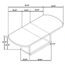 Leandro Extension Dining Table
