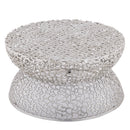 T3704-35 COFFEE TABLE SILVER