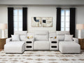 Modmax II Power Reclining Sectional with Chaise and Audio Consoles