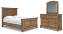 Feddinger Bedroom Set (Queen Bed, Dresser, Mirror, and Nightstand) image