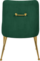 Ace Green Velvet Dining Chair