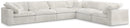 Cozy Cream Velvet Cloud Modular Sectional