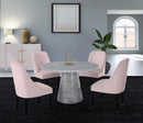 Omni Pink Velvet Dining Chair