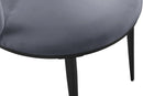 Skylar Grey Velvet Dining Chair