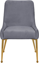 Ace Grey Velvet Dining Chair