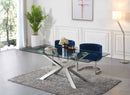Gianna Navy Velvet Dining Chair