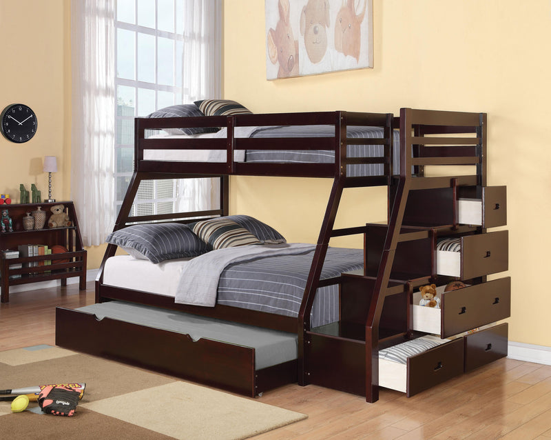 Jason Espresso Bunk Bed (Twin/Full)