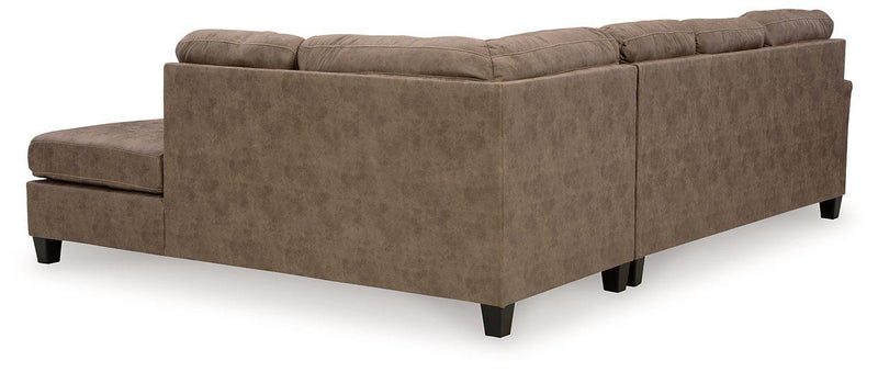 Navi 2-Piece Sectional Sofa Sleeper Chaise