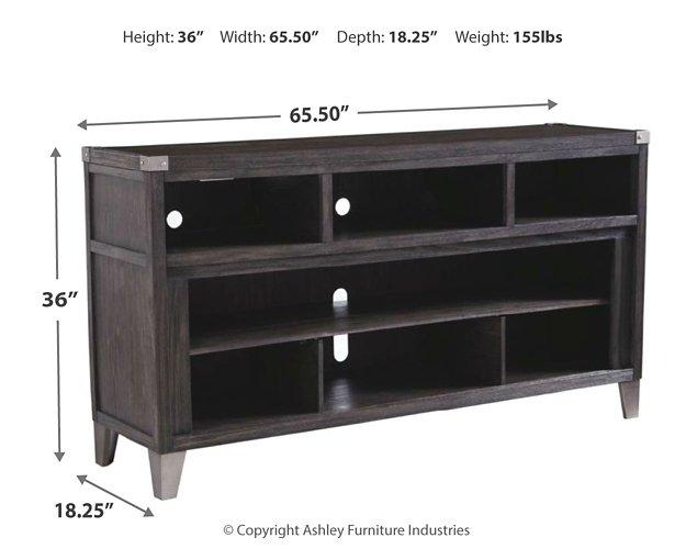 Todoe 65" TV Stand with Electric Fireplace