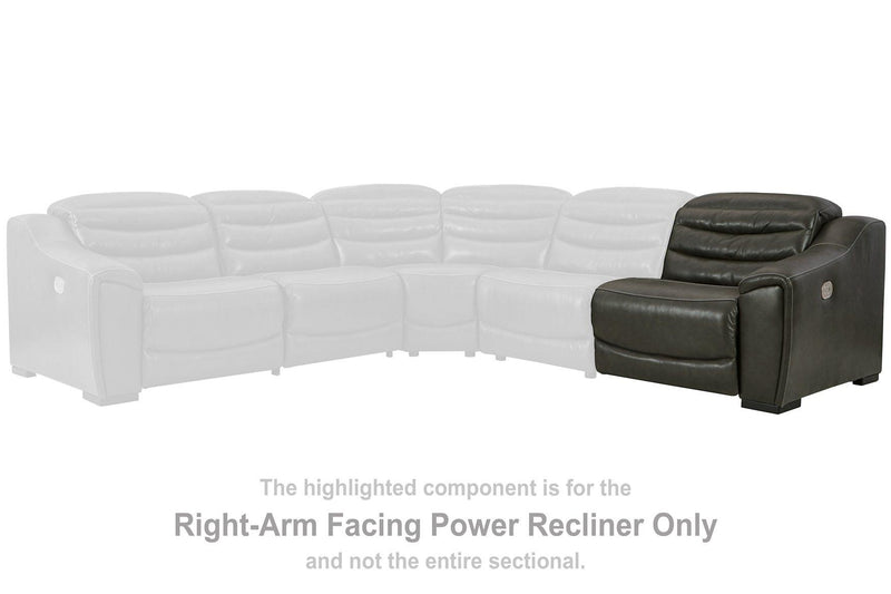 Center Line 3-Piece Power Reclining Loveseat with Console