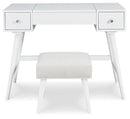 Thadamere Vanity with Stool
