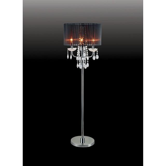 Jada Black Floor Lamp