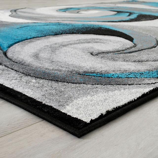 Niksar Turquoise 5' X 7' Area Rug