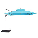 Hero 10 Ft Square Umbrella w/ Double Top + 37" Large Base image