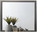 Galaxy Home Hudson Mirror in Foil Grey GHF-808857660121