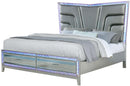 Galaxy Home Luxury Queen Storage Bed in Silver GHF-808857739247