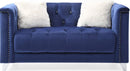 Galaxy Home Russell Loveseat in Navy GHF-733569301959