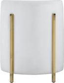 Rotunda Cream Velvet Accent Chair