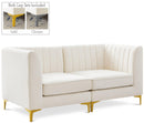Alina Cream Velvet Modular Sofa