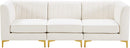 Alina Cream Velvet Modular Sofa