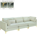 Julia Cream Velvet Modular Sofa (3 Boxes) image