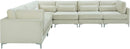 Julia Cream Velvet Modular Sectional (6 Boxes)