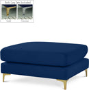 Julia Navy Velvet Modular Ottoman image