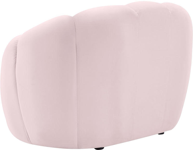 Elijah Pink Velvet Chair