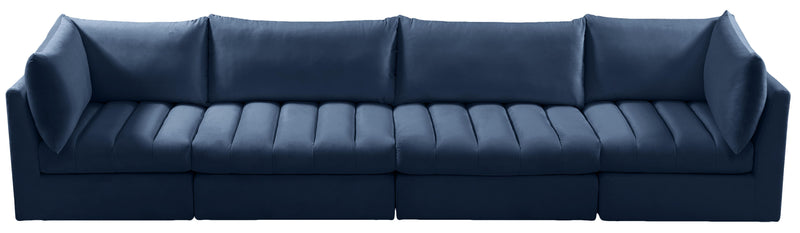 Jacob Navy Velvet Modular Sofa