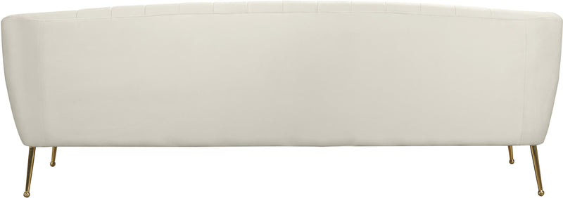 Tori Cream Velvet Sofa