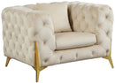 Kingdom Cream Velvet Chair image
