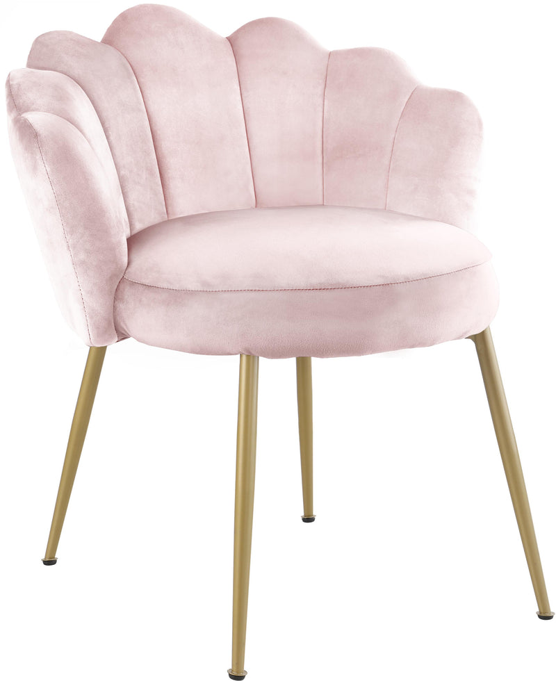 Claire Pink Velvet Dining Chair