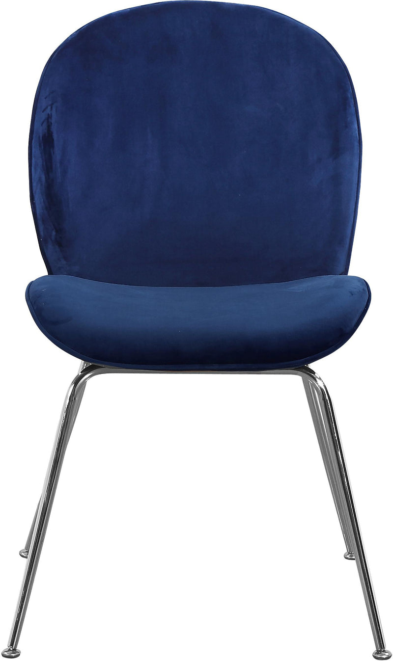 Paris Navy Velvet Dining Chair