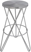 Mercury Silver Bar Stool image