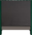 Fritz Green Velvet Full Bed