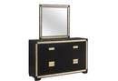 Blake Black/Gold Dresser