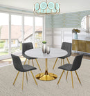 Annie Grey Velvet Dining Chair