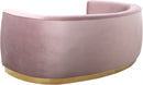 Julian Pink Velvet Sofa