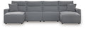 Modmax II Reclining Sectional with Double Chaise