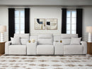 Modmax II Power Reclining Sectional with Consoles