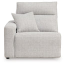 Modmax II Reclining Sectional with Chaise and Audio Console