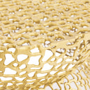 T3704-35 COFFEE TABLE GOLD