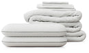 RH Mattress Protect Bundle Top of Bed