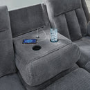 Observation Power Reclining Sofa with Drop Down Table
